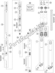 FRONT FORK DISASSEMBLED