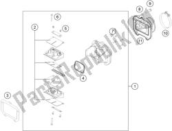 caja de válvula de lámina