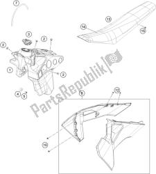 tanque, asiento