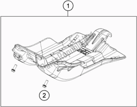 Wszystkie części do Os? Ona Silnika Husqvarna TE 250 2017