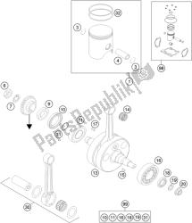 CRANKSHAFT, PISTON