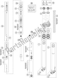 FRONT FORK DISASSEMBLED