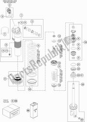 SHOCK ABSORBER DISASSEMBLED