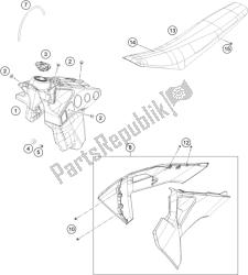 tanque, asiento