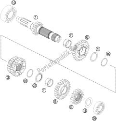 TRANSMISSION I - MAIN SHAFT