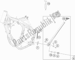 suporte lateral / central