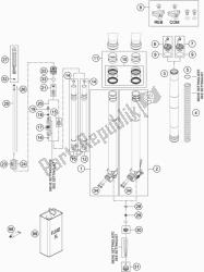 FRONT FORK DISASSEMBLED