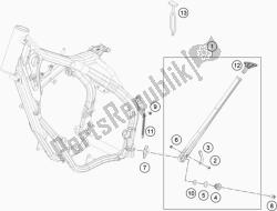 suporte lateral / central