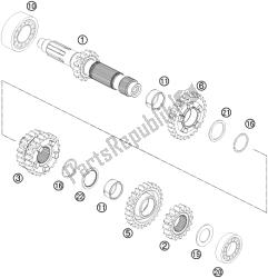 transmissie i - hoofdas