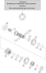 TRANSMISSION I - MAIN SHAFT