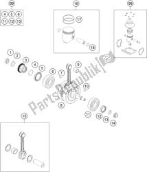 CRANKSHAFT, PISTON