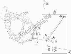 suporte lateral / central