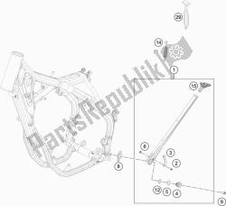 suporte lateral / central