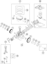 CRANKSHAFT, PISTON