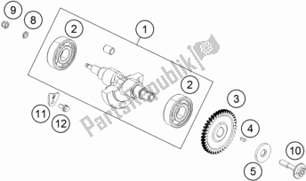 All parts for the Balancer Shaft of the Husqvarna Vitpilen 401 EU 2020