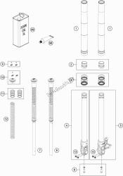 FRONT FORK DISASSEMBLED