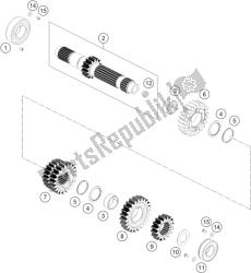 TRANSMISSION I - MAIN SHAFT