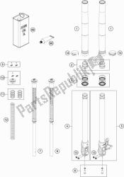 FRONT FORK DISASSEMBLED