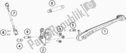 soporte lateral / central