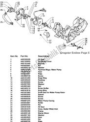 Water Pump - Flywheel (Engine)