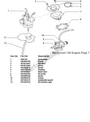 Carburettor - Oil Pump (Engine)