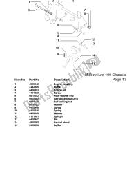 Engine Swing Arm - Centre Stand (Chassis)