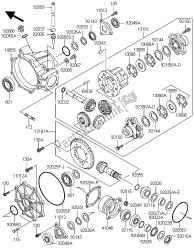 eje impulsor (diferencial)