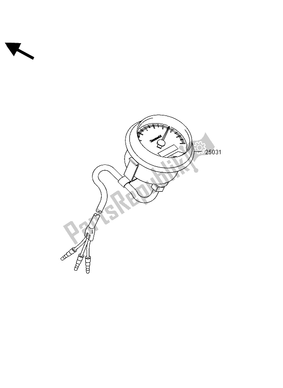 Tutte le parti per il Metro del Kawasaki KVF 360 2006