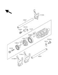 versnelling veranderen drum & schakelvork