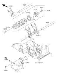 GEAR CHANGE DRUM & SHIFT FORK(S)