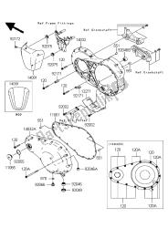 cubierta izquierda del motor