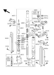 fourche avant