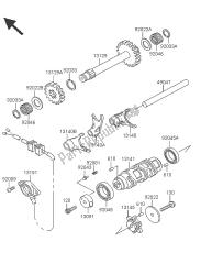 GEAR CHANGE DRUM & SHIFT FORK