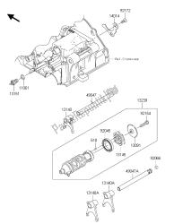 GEAR CHANGE DRUM & SHIFT FORK(S)