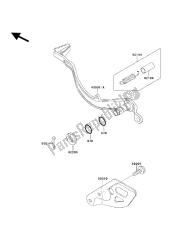 Kawasaki KLX650C 1992 1993 1994 1995 1996 Hyperpro Streetbox SB-KA06-0WE-B