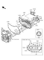 cubierta del motor derecha