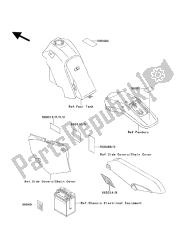 Kawasaki KLX650C 1992 1993 1994 1995 1996 Hyperpro Streetbox SB-KA06-0WE-B