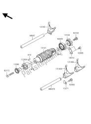 GEAR CHANGE DRUM & SHIFT FORK