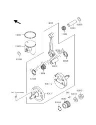 vilebrequin et piston