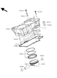 cylindre et piston (s)