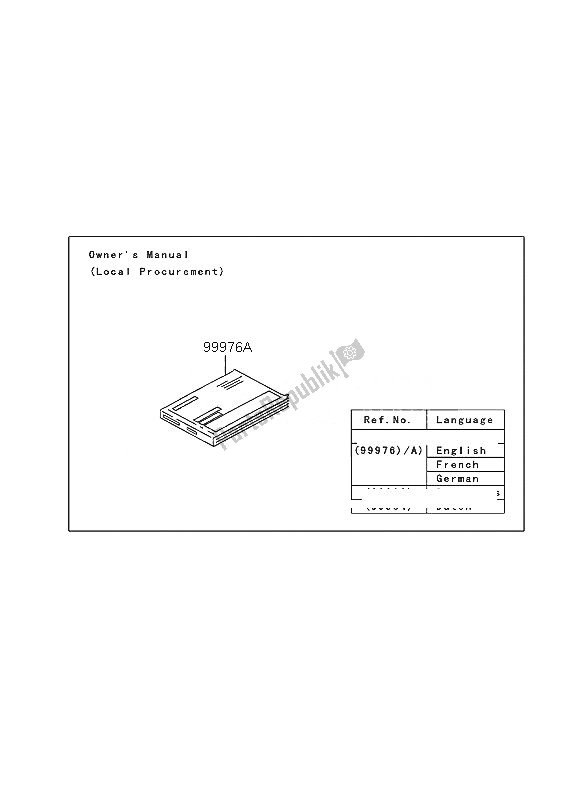 All parts for the Manual of the Kawasaki KFX 400 2005