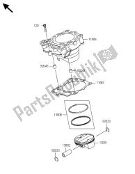 cylindre et piston (s)