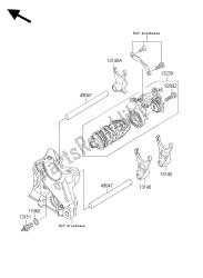 GEAR CHANGE DRUM & SHIFT FORK