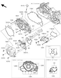 coperchio / i motore sinistro