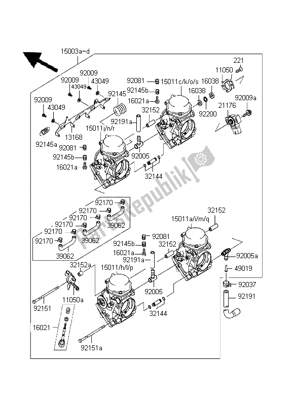 Wszystkie części do Ga? Nik Kawasaki Ninja ZX 6R 600 1999