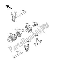 tambour de changement de vitesse et fourche (s) de changement de vitesse