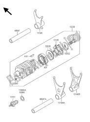 GEAR CHANGE DRUM & SHIFT FORK