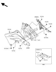 carénages du moteur