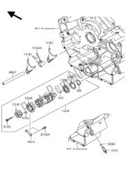 tambour de changement de vitesse et fourchette de changement de vitesse