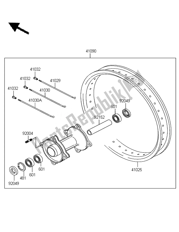 All parts for the Optional Parts (sw) of the Kawasaki KX 85 SW LW 2007